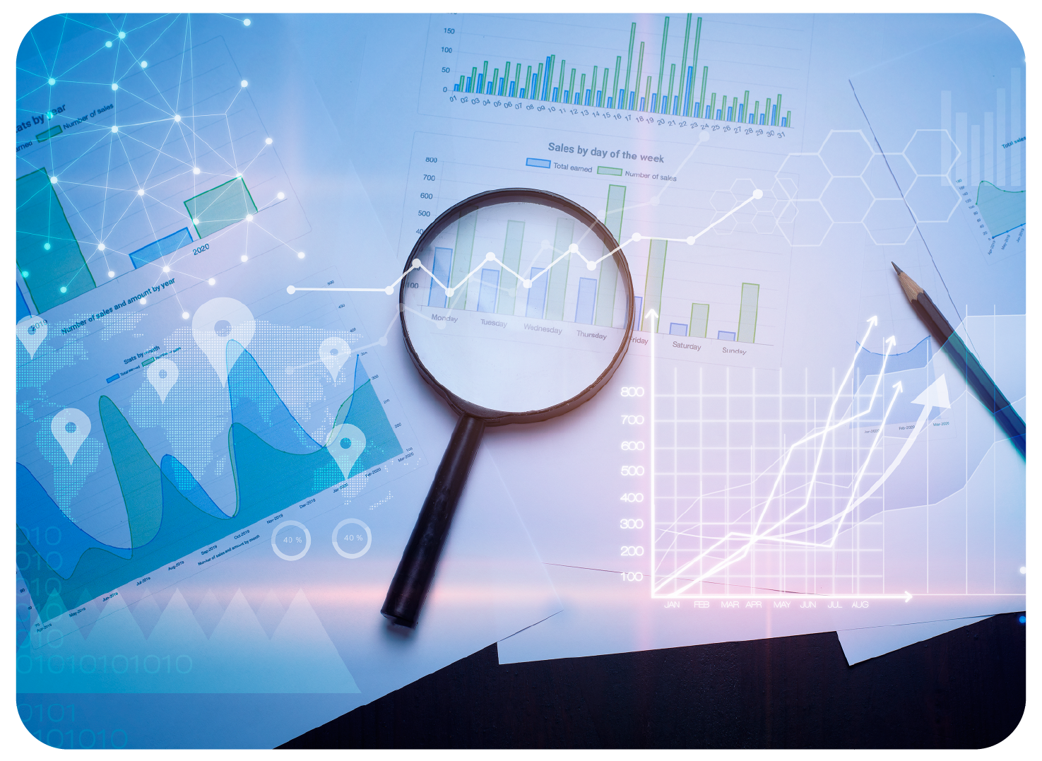 Advanced Analytics - Saasy Webflow Template